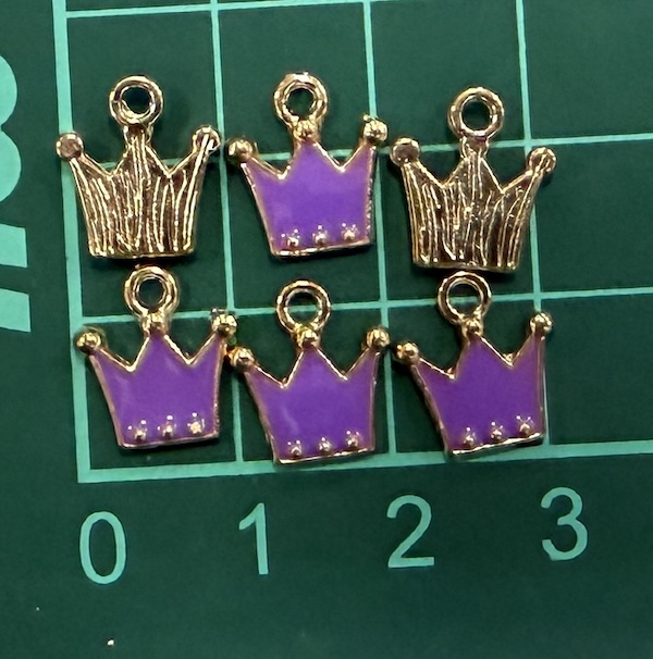 Charm Purple Crown